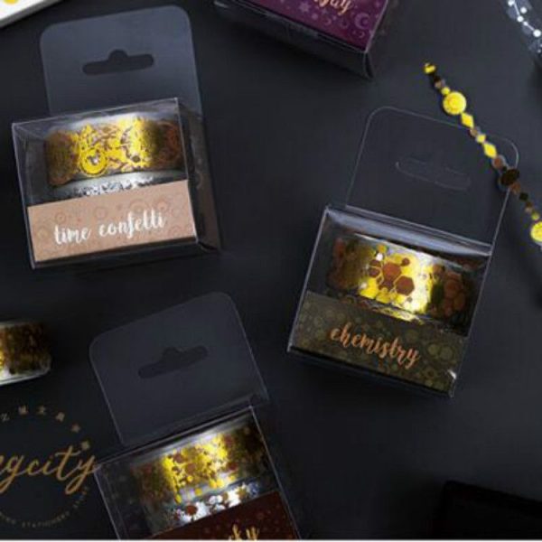 3 PCS / Set Decorative Wallpaper Tape PET Scrapbooking Washitape Set Transparent Waterproof Stickers (Galaxy Series ) - Image 7
