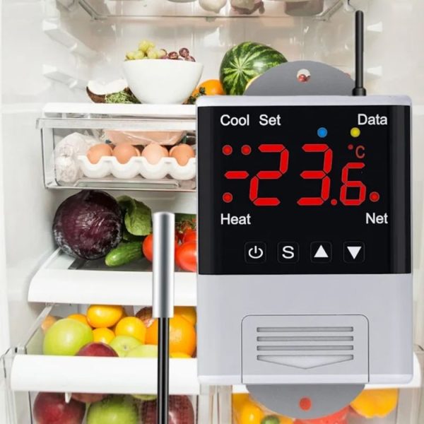 DTC-1201 NTC Sensor WiFi Intelligent Aquarium Fish Tank Hatch Central Air Conditioning Temperature Controller - Image 8