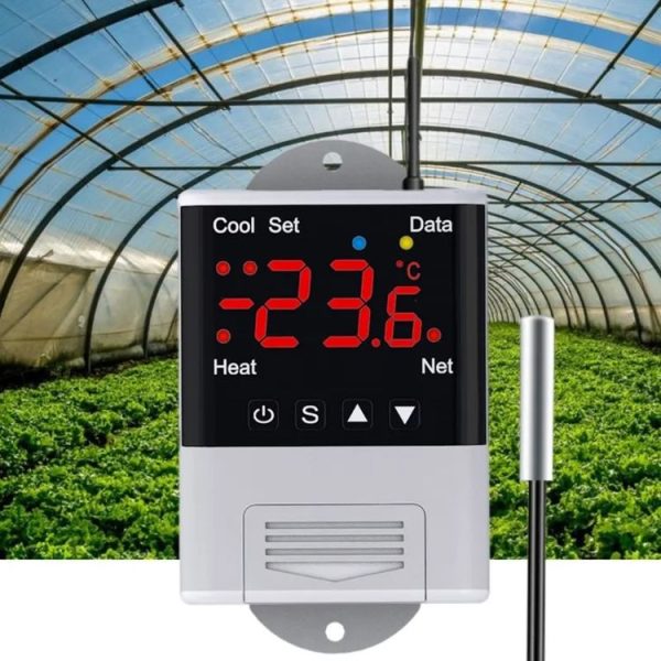 DTC-1201 NTC Sensor WiFi Intelligent Aquarium Fish Tank Hatch Central Air Conditioning Temperature Controller - Image 9