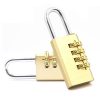 Four-digit Brass Code Padlock Security Gym Door Lock, Size: 73 x 30 x 16 mm (Brass) - Image 3
