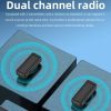S13 Dual Microphone 8 Pin Interface Wireless Lavalier Noise Canceling Microphone with Charging Case - Image 3