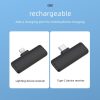 S13 Dual Microphone 8 Pin Interface Wireless Lavalier Noise Canceling Microphone with Charging Case - Image 7