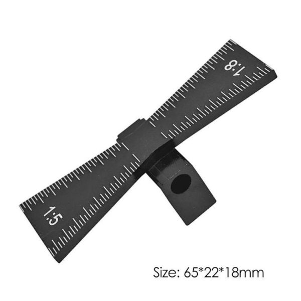 Aluminum Alloy Dovetail Line Marker Compact Woodworking Tool - Image 5
