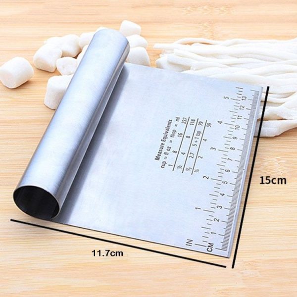 Home Durable Stainless Steel with Scale Section Noodle Cutter Baking Tools - Image 6