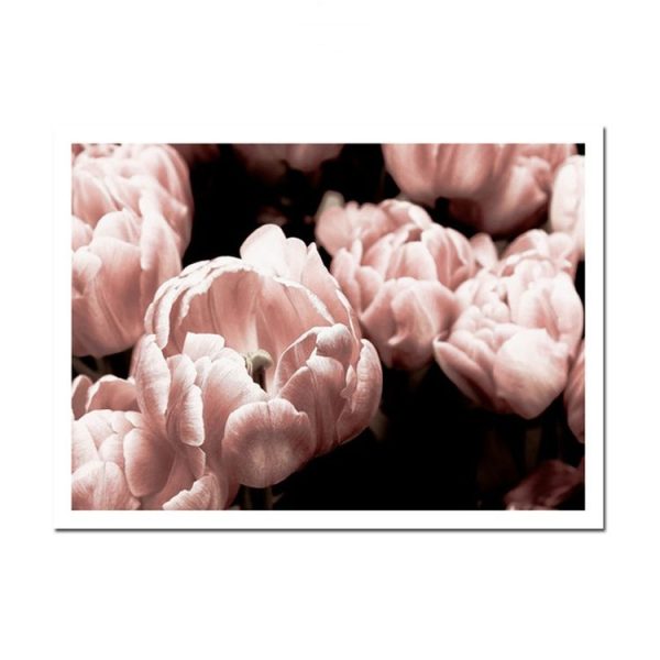 Modern Art Decoration Painting Living Room Sofa Background Wall Painting Core, Without Frame, Size: 20x30cm (Flowers) - Image 2