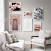 Modern Art Decoration Painting Living Room Sofa Background Wall Painting Core, Without Frame, Size: 20x30cm (Flowers) - Image 4