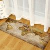 World Map Carpets Rug Bedroom Kids Baby Play Crawling Mat Memory Foam Area Rugs Carpet, Size: 40x60cm (Color Block) - Image 2