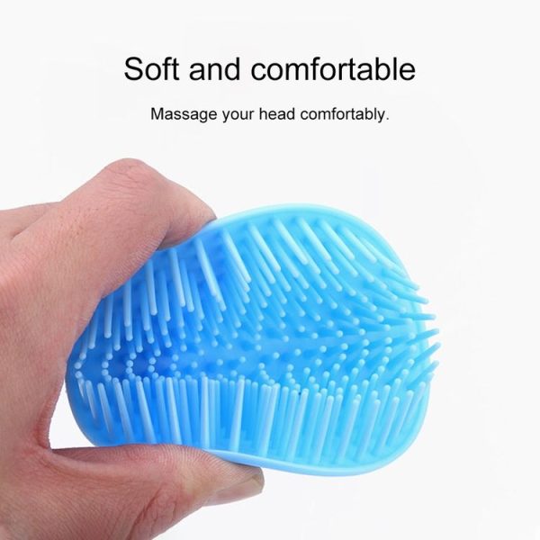 12 PCS Shampoo Brush Adult Scalp Massage Brush Soft Glue Bathroom Shampoo Comb, Random Color Delivery - Image 5