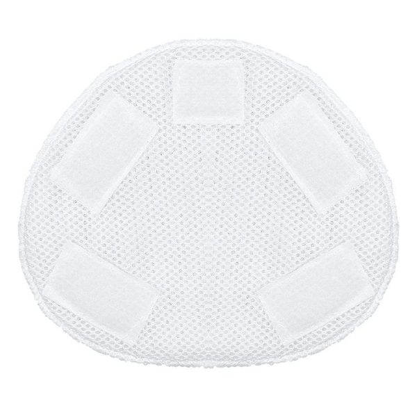 Microfiber Steam Mop Cloth Cover Mop Pad Replacement Triangle Cloth for Sienna Steam Mop (White) - Image 3