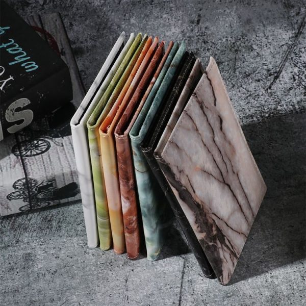 Colorful Marble Style Waterproof Passport Holder Ticket Holder (Brown) - Image 6