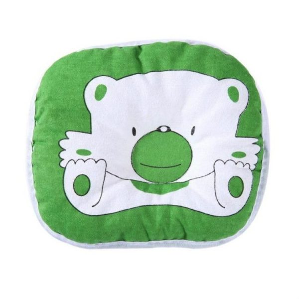Baby Pillow Styling Pillow Cartoon Anti-headrest Pillow (Green) - Image 2