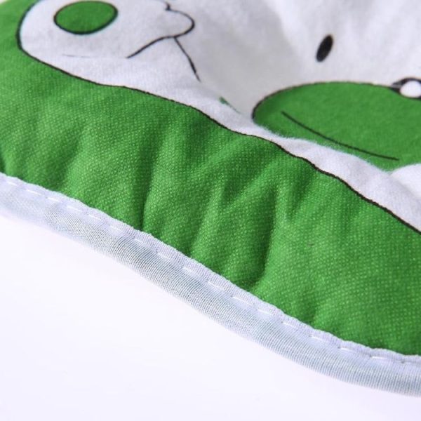 Baby Pillow Styling Pillow Cartoon Anti-headrest Pillow (Green) - Image 5