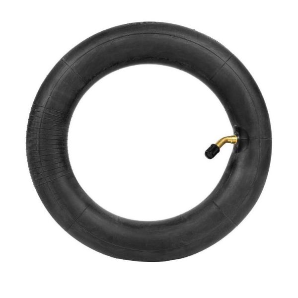 2 PCS For Xiaomi Mijia M365 Electric Scooter 8.5 inch Rubber Padded Tire Inner Tube with Valve Cover (Black) - Image 2
