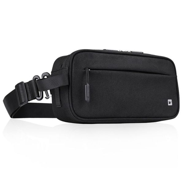 Rhinowalk X21921 2.5L Bicycle Front Hanging Bag (Full Black)