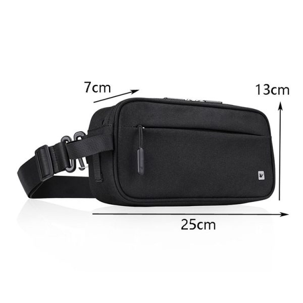 Rhinowalk X21921 2.5L Bicycle Front Hanging Bag (Full Black) - Image 3