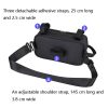 Rhinowalk X21921 2.5L Bicycle Front Hanging Bag (Full Black) - Image 4