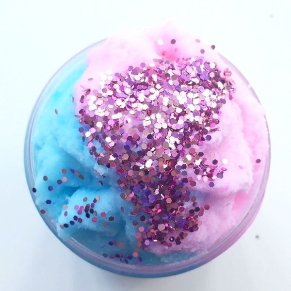 5 PCS DIY Fluffy Brushed Color Clay Plasticine Children Toys, Capacity: 60ml (Pink + Blue + Purple) - Image 5