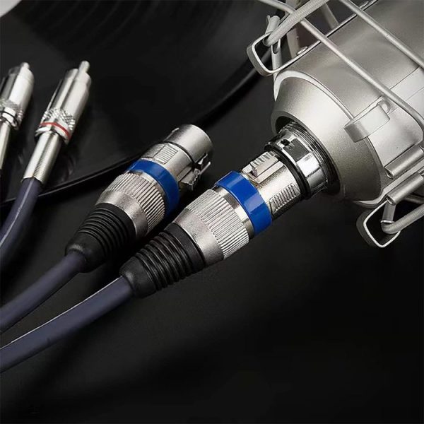 2RCA Male 2XLR Caron Female Speaker Audio Balance Cable, Length: 1.5m - Image 8
