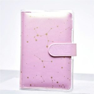 Constellation Pattern PVC Book Cover Resistant Transparent Printing Thickened Book Protective Cover, Size: 29x20.5cm (A6)