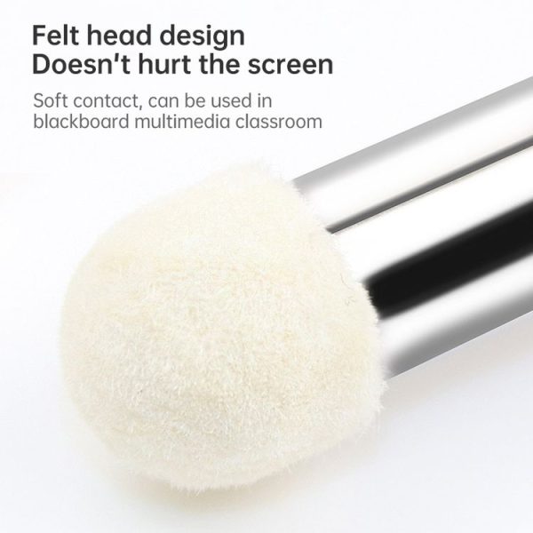 F12 Stainless Steel Electronic Whiteboard Teaching Touch Pointer Pen with 12mm Mushroom Head (Red) - Image 3