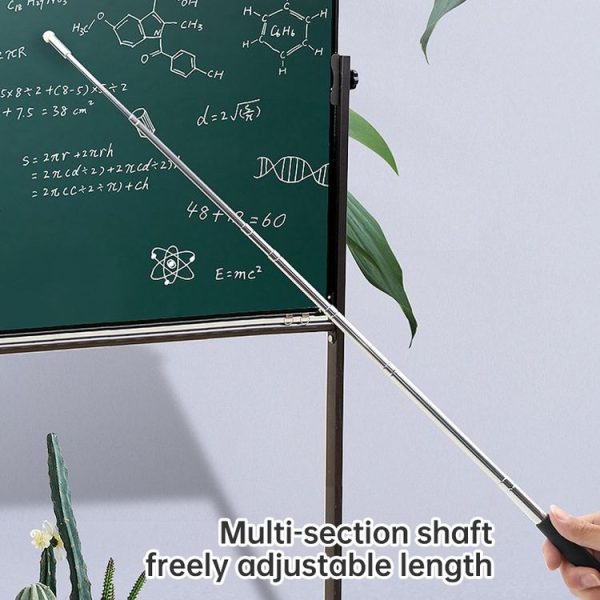 F12 Stainless Steel Electronic Whiteboard Teaching Touch Pointer Pen with 12mm Mushroom Head (Red) - Image 7