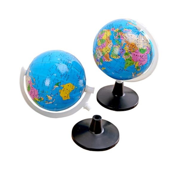 Globe World Earth Map Plastic Ball Geography Education Toys Frame Home Decoration Kids Gifts - Image 4