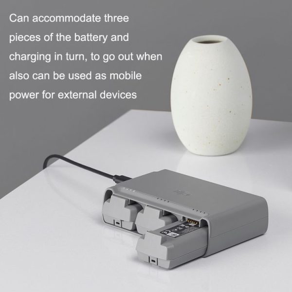Original DJI Mini 2 / Mini SE Two-way Charging Butler (Gray) - Image 4