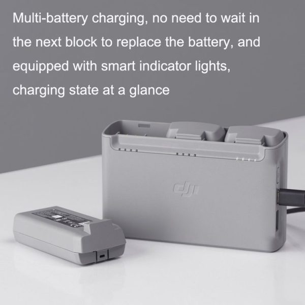 Original DJI Mini 2 / Mini SE Two-way Charging Butler (Gray) - Image 5