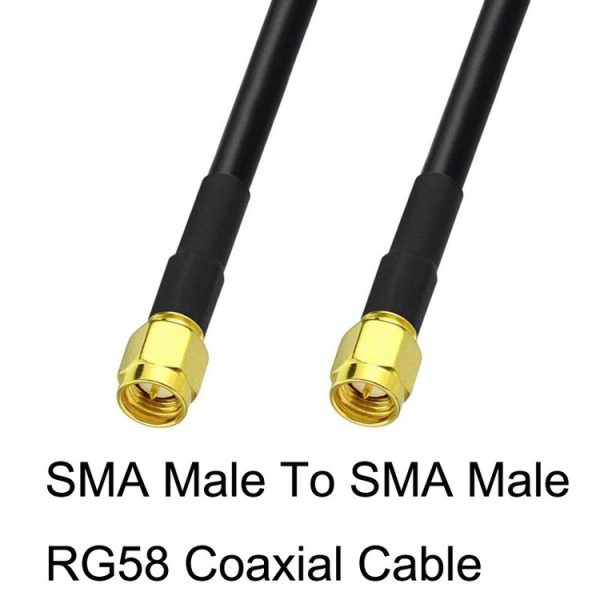 SMA Male To SMA Male RG58 Coaxial Adapter Cable, Cable Length: 5m - Image 4