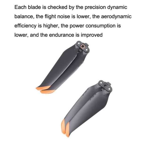 Original DJI Air 2S / Mavic Air 2 1 Pair Noise Reduction Propeller (Black) - Image 3