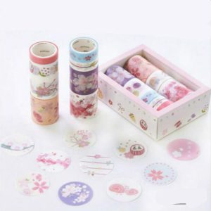 10 PCS / Set Paper Tape Set Clipper Label Shield Ancient Wind Girl Heart Student Hand Cute Sticker