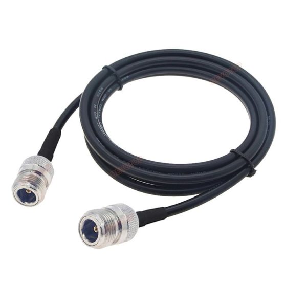 N Female To N Female RG58 Coaxial Adapter Cable, Cable Length: 10m - Image 2