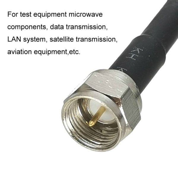 SMA Male To F TV Male RG58 Coaxial Adapter Cable, Cable Length: 0.5m - Image 4