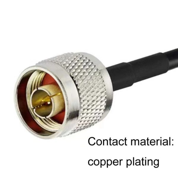 N Male To N Male RG58 Coaxial Adapter Cable, Cable Length: 1m - Image 3