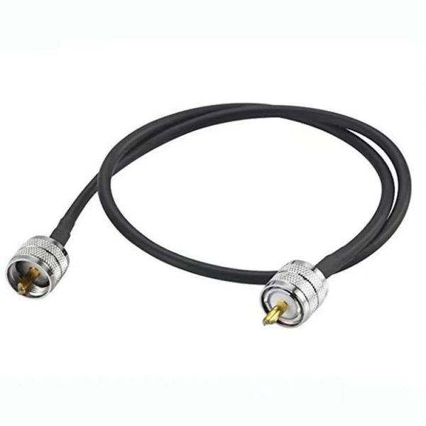 UHF Male To UHF Male RG58 Coaxial Adapter Cable, Cable Length: 5m - Image 2