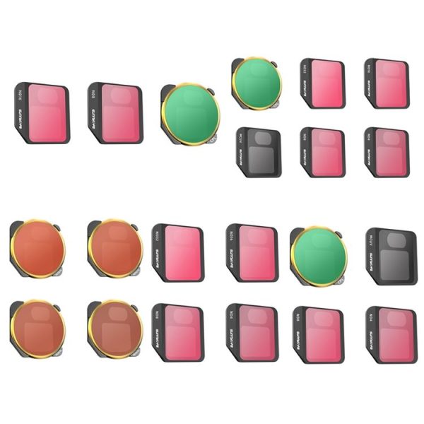 4 PCS / Set MCUV+CPL+ND4+ND8 Sunnylife M3-FI330 For Mavic 3 Filter - Image 2