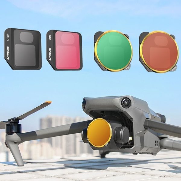 4 PCS / Set MCUV+CPL+ND4+ND8 Sunnylife M3-FI330 For Mavic 3 Filter - Image 6
