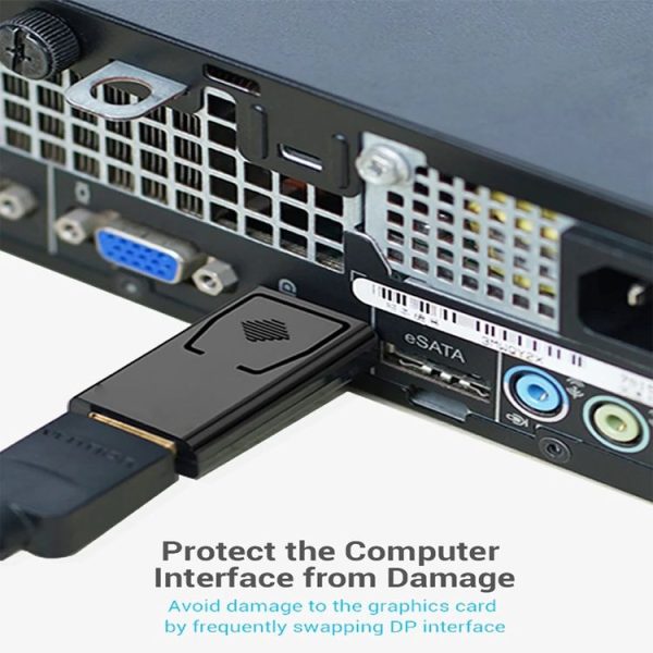 Displayport to Hdmi Conversion Head Big DP to HDMI Adapter - Image 5