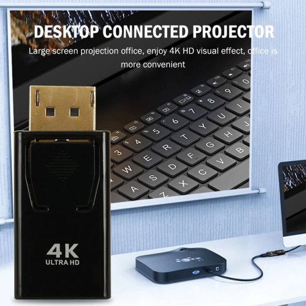 Displayport to Hdmi Conversion Head Big DP to HDMI Adapter - Image 7
