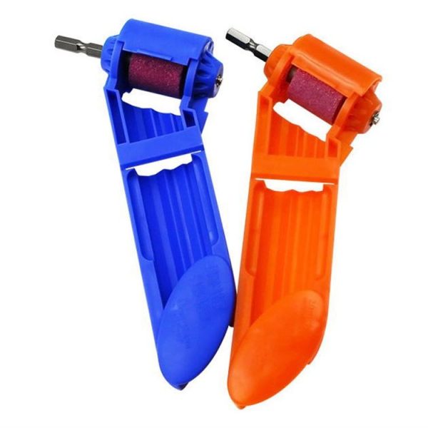 Portable Iron Straight Shank Twist Drill Bit Grinder (With Bucket Orange) - Image 7