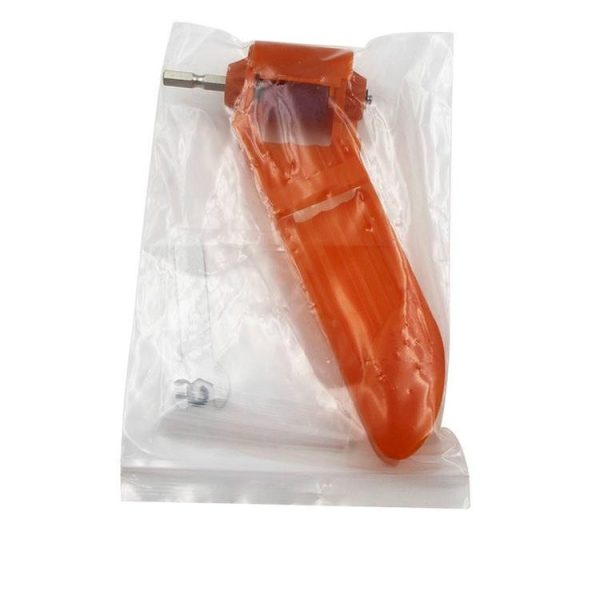 Portable Iron Straight Shank Twist Drill Bit Grinder (With Bucket Orange) - Image 8