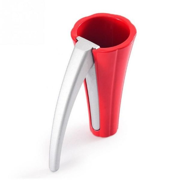 Zinc Alloy Funnel Shape Nut Nutcracker Sheller Walnut Opener Cutter Clamp Plier Kitchen Tools gadgets (Red) - Image 2