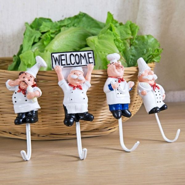 Creative Strong Hook Kitchen Bathroom Wall Glue Door Back Coat Hook (A) - Image 4
