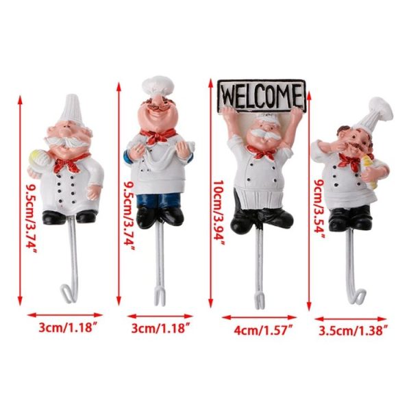 Creative Strong Hook Kitchen Bathroom Wall Glue Door Back Coat Hook (A) - Image 8