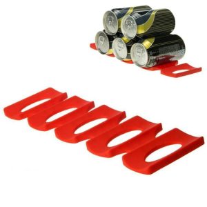 Silicone Wine Mineral Water Bottle Pad Cans Anti-rolling Wine Beer Beverage Pad
