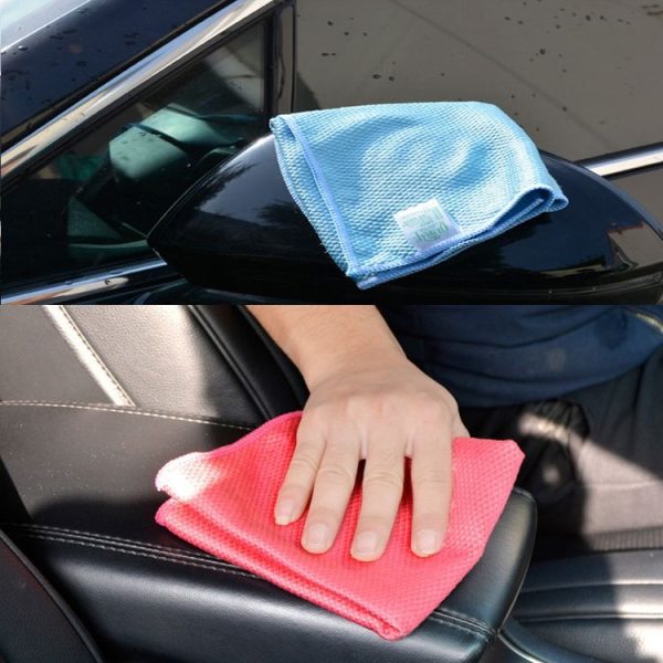 3 PCS Kitchen Glass Window Soft Fiber Clean Towel, 30 x 30 cm Colour: Color - Image 6