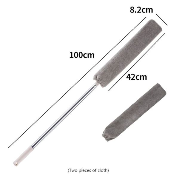 Long Handle Dead Corner Bed Gap Dust Brush Mop Sweep Artifact Household Dusty Magic Microfiber Brush - Image 4