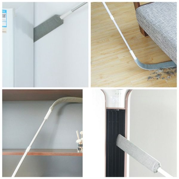 Long Handle Dead Corner Bed Gap Dust Brush Mop Sweep Artifact Household Dusty Magic Microfiber Brush - Image 6