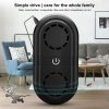Ultrasonic Repeller High Power Double Speaker Interference Rodent and Insect Repeller, Specification: EU Plug (Black) - Image 7
