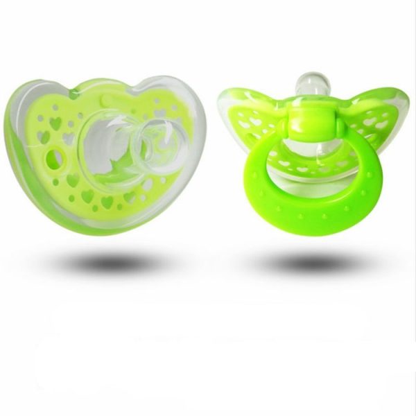 Baby Child Silicone Soft Round Head Resistant to Tearing Sleepy Pacifier (Sky Blue) - Image 4